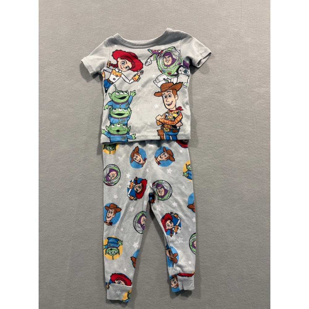 Disney Pixar Toy Story Pajamas Set Woody Buzz Jessie 18M Gray TS156DZSWM